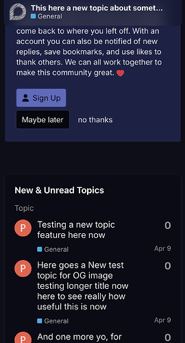 This here a new topic about something - General - Test Site 2