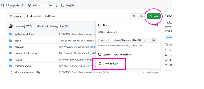 download do github