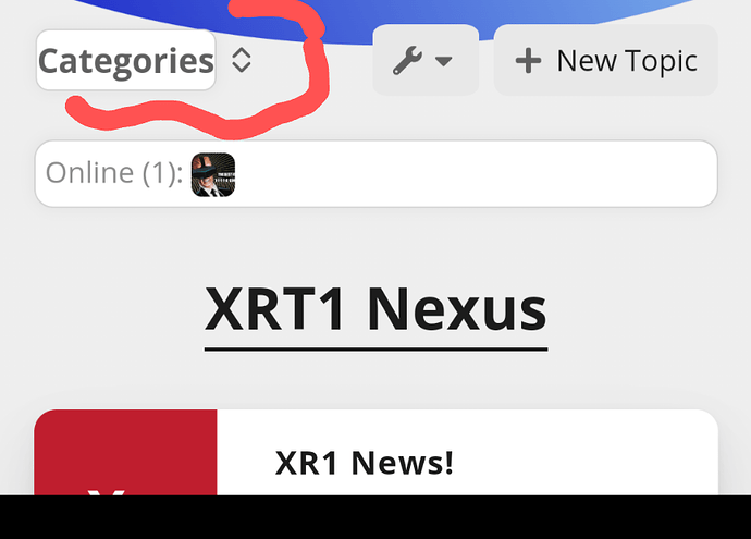 L'immagine è uno screenshot di un browser web che mostra un risultato di ricerca per "XR1 Nexis". (Sottotitolato dall'IA)