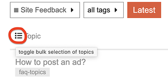 bulk select toggle