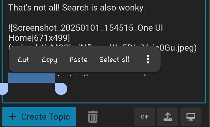 An appointment calendar with options for copying, pasting, and creating a topic. (Captioned by AI)