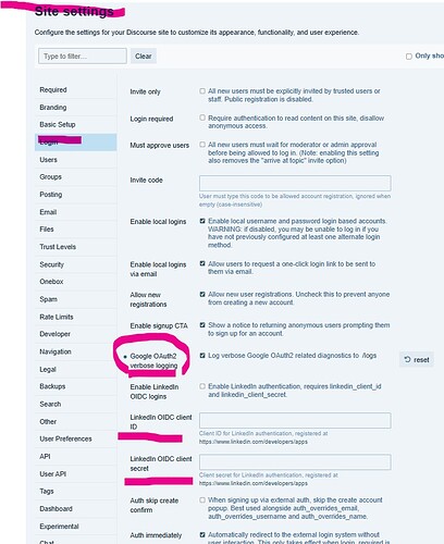 google OAuth2 discourse2