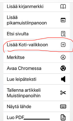 Esta é uma captura de tela de um tablet exibindo uma lista de configurações com um círculo vermelho em torno de uma opção específica. (Legenda da IA)