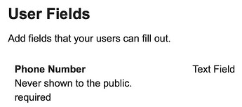 userfields