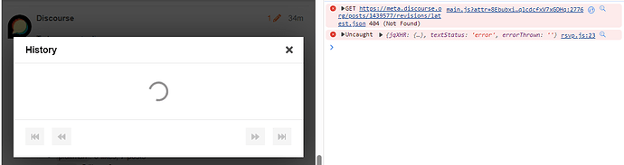 Screenshot_Showing_Loading_Symbol_and_Errors