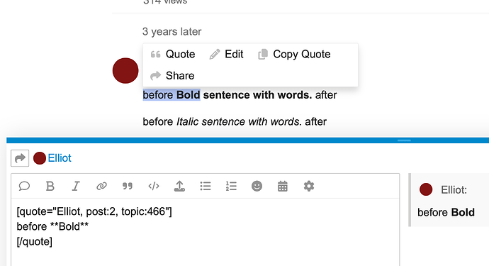 This image shows a screenshot of a webpage with a highlighted quote box displaying content from an article by Elliot. (Captioned by AI)