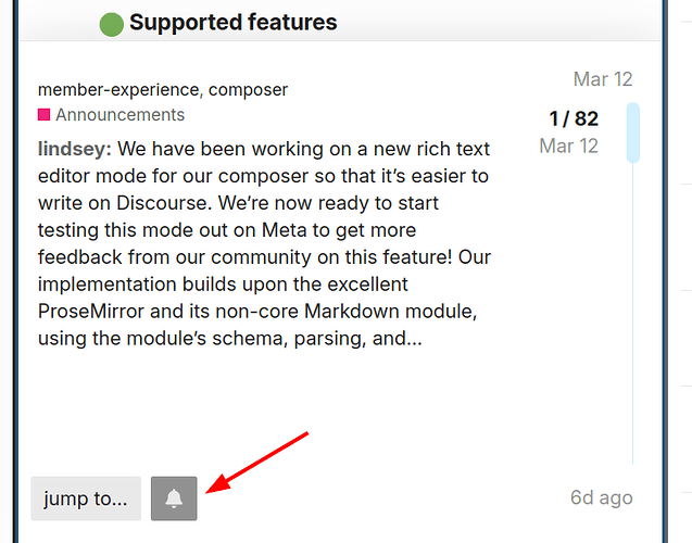 The image shows a Discourse forum post announcing the upcoming release of a new rich text editor mode for composers. (Captioned by AI)