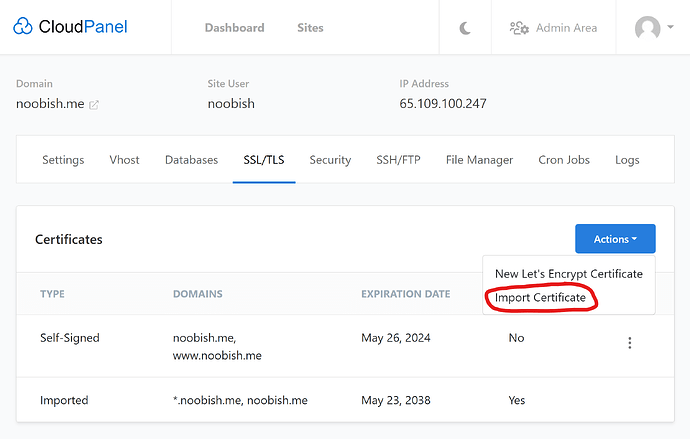 cp-noobish-ssl-import