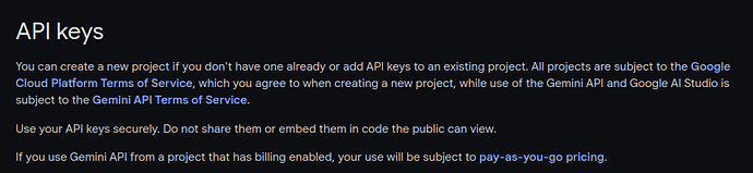La imagen es una captura de pantalla de un documento de texto que parece ser instrucciones para usar la plataforma de API de Google. (Subtitulado por IA)