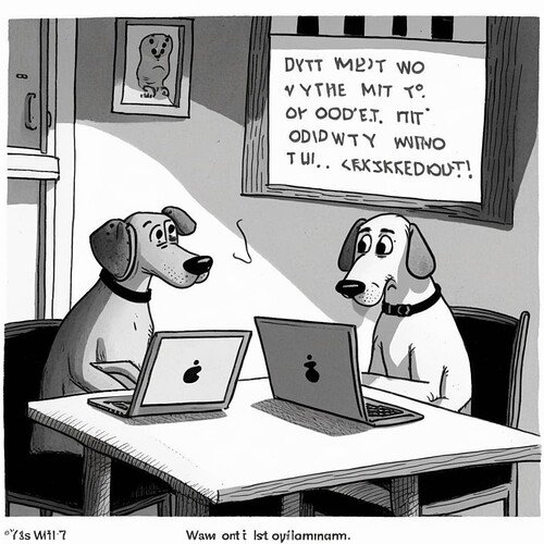 nolo_two_dogs_talking_about_the_internet_in_the_style_of_a_bw_c_e211e2b0-ef53-4ae6-953a-b2f2360ed242