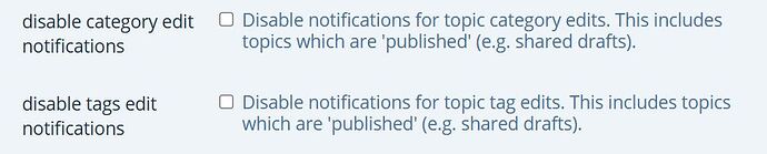 notificaton setting