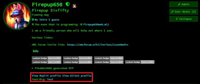 User Profiles