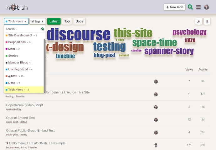 click-discourse-tech-news-in-categories-drop-down