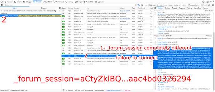 connection fail