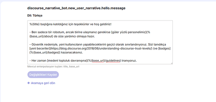 The image is a screenshot of a technical document discussing the creation of a Discord bot, featuring Turkish text on settings initiation, data collection, security levels, guidelines, and a prompt to input personal details. (AI tarafından altyazılı)
