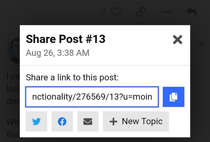 Click new topic