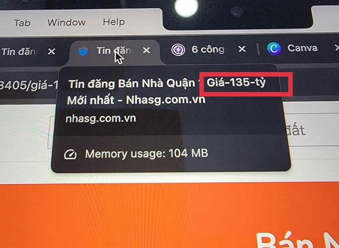 Esta imagem exibe uma tela de computador com uma mensagem de erro em vietnamita, indicando falha no download de um arquivo chamado Tin dang Ban Ha Quan Gia. (Legenda por IA)