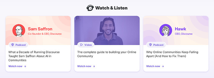 Watch & Listen