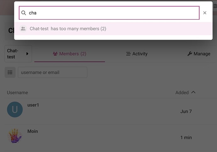 group has too many members (2)
