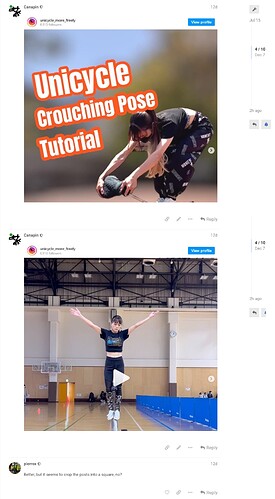 Conteúdo cortado quase quadrado de embed do Instagram