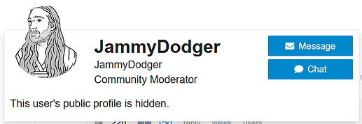 hidden user card