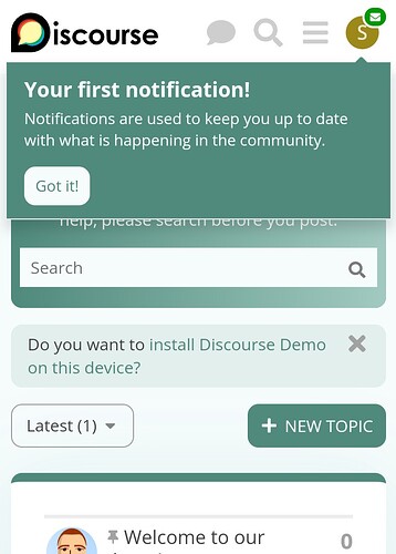 DismissNotification