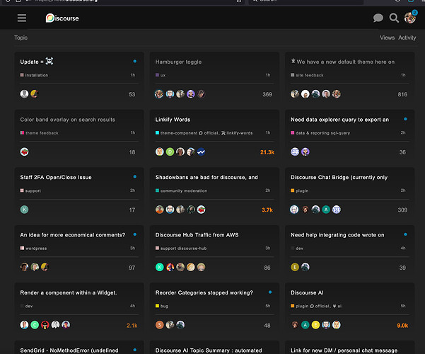 discourse-discussion-grid