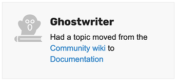 Ghostwriter badge