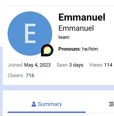 group flair at the bottom