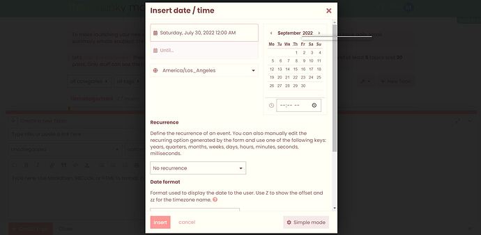 Calendar