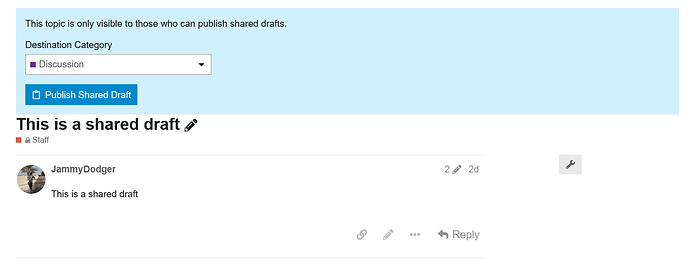 shared draft