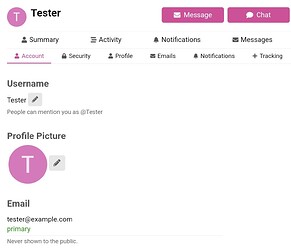 wrench to edit the email hidden