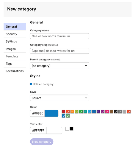 category-creation-page