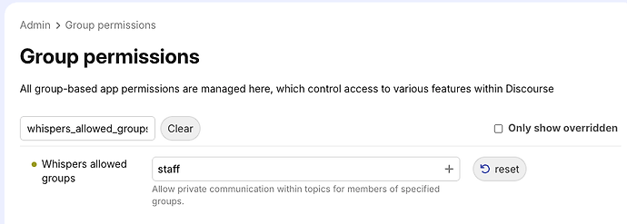 whisper-allowed-groups