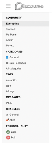 sidebar