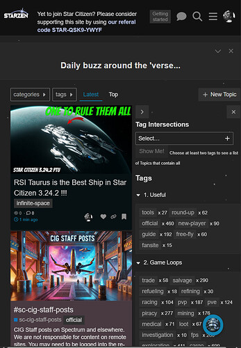 La imagen parece ser una captura de pantalla de la página de inicio de un sitio web, que muestra una variedad de contenido que incluye un banner principal con temática espacial, una publicación destacada sobre un juego y varias opciones de menú y categorías. (Subtitulado por IA)