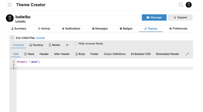 Theme Creator