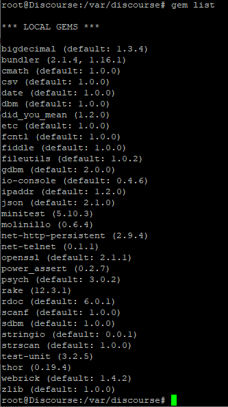 Gem list