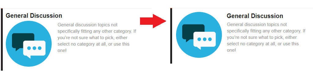 titolo della categoria allineato con la descrizione