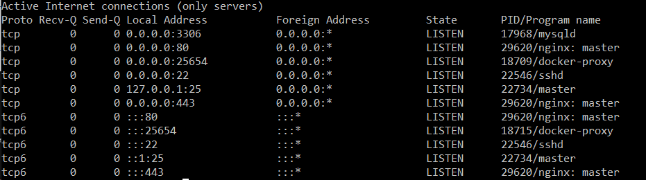 netstat