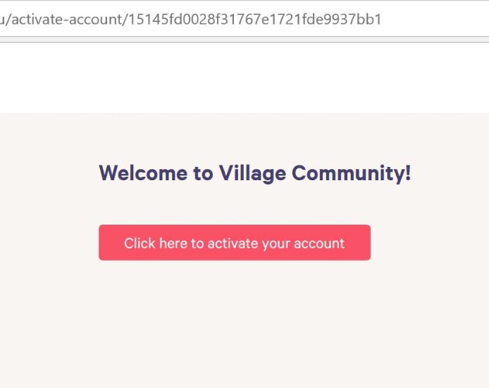 activate-account Screen