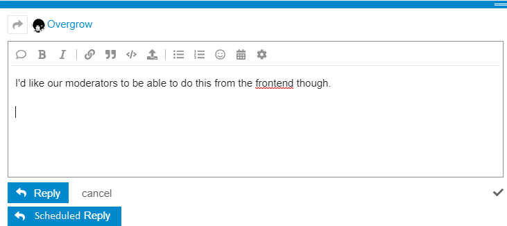 scheduled-reply-example
