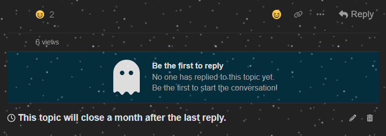Questa immagine è uno screenshot di una finestra di chat con un'icona fantasma e il testo "Sii il primo a rispondere". (Sottotitolato dall'IA)