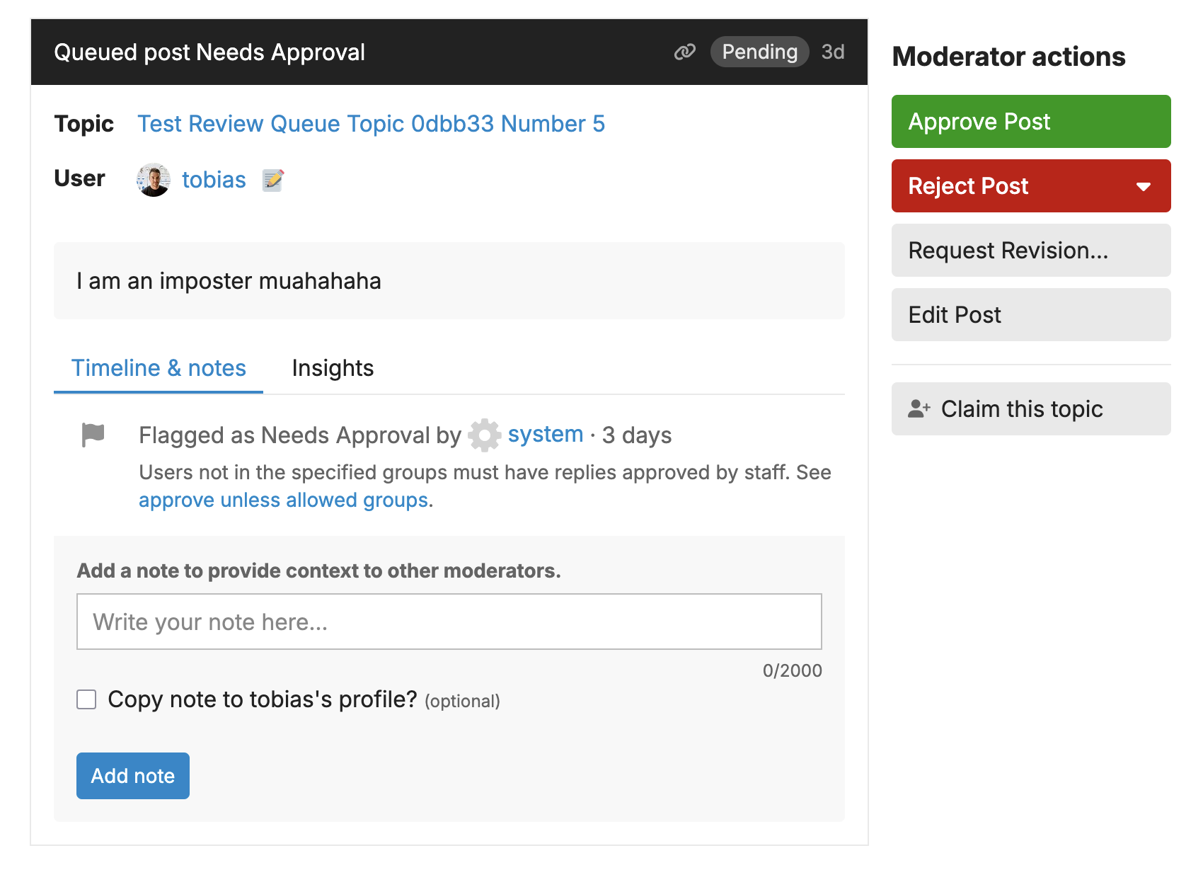 New and improved review queue