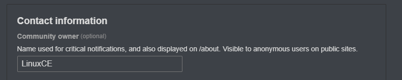 Questa immagine è uno screenshot di una pagina di informazioni di contatto, probabilmente da un sito web o un'applicazione software. (Didascalia dell'IA)