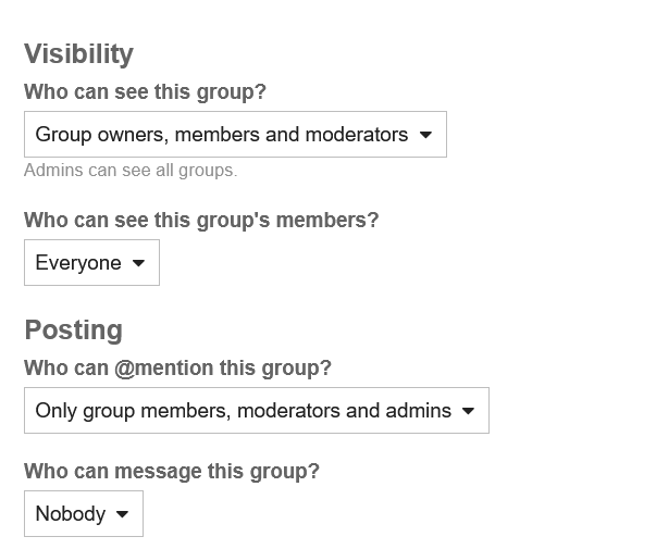 group interactions