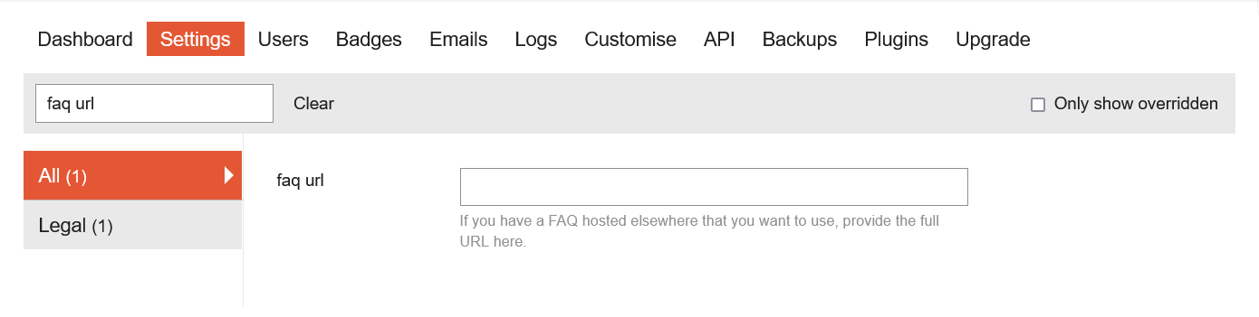 faq url
