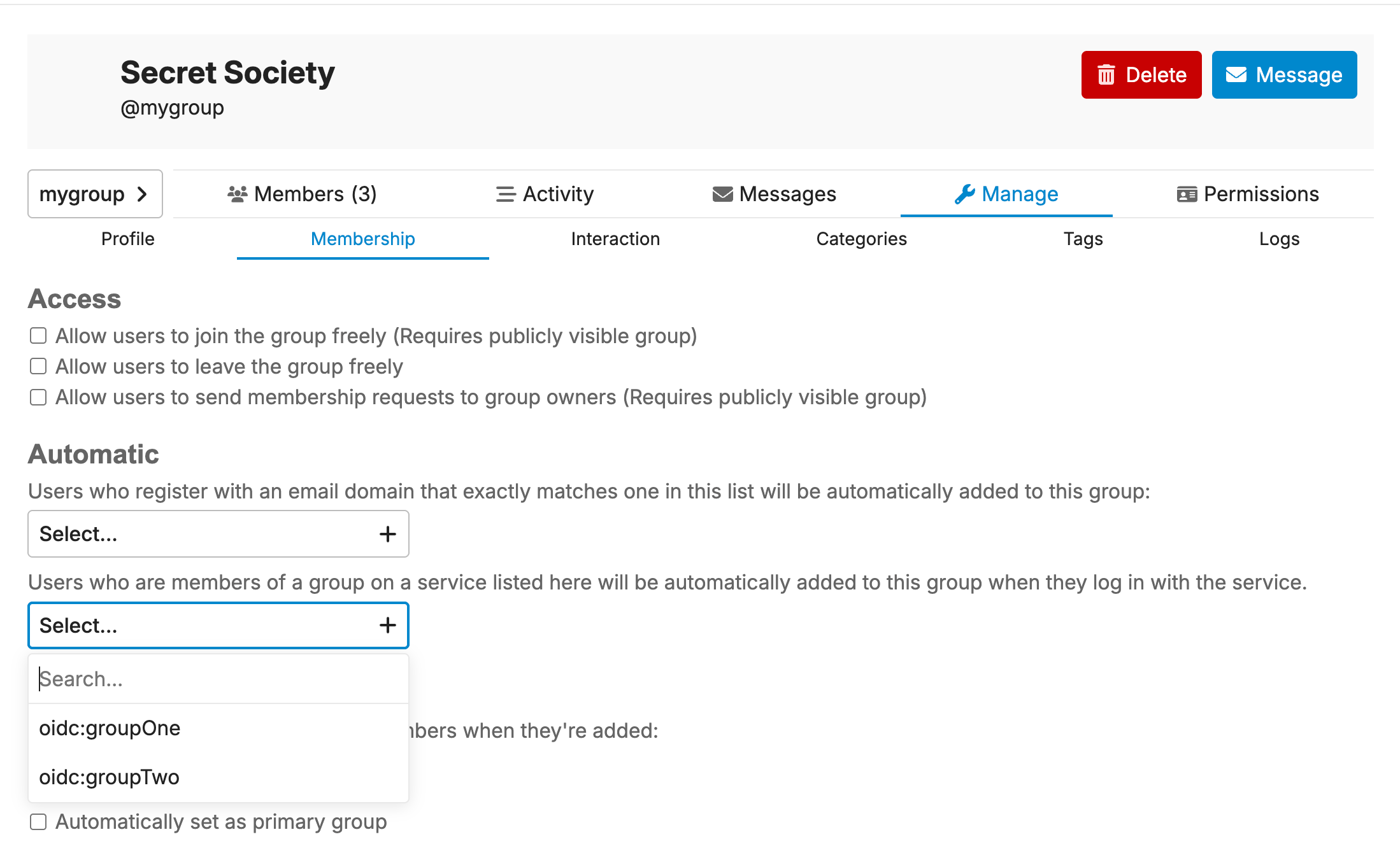 Introducing group sync for OpenID Connect