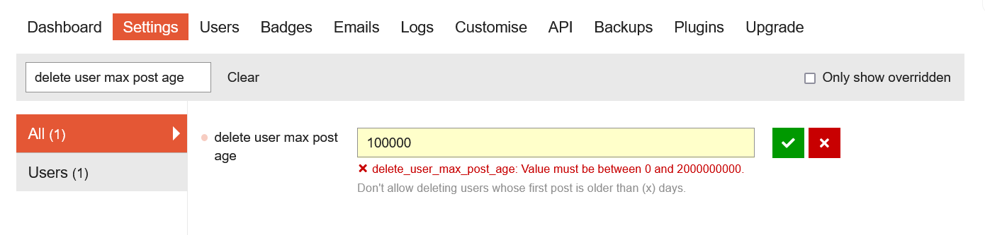 delete user max post age