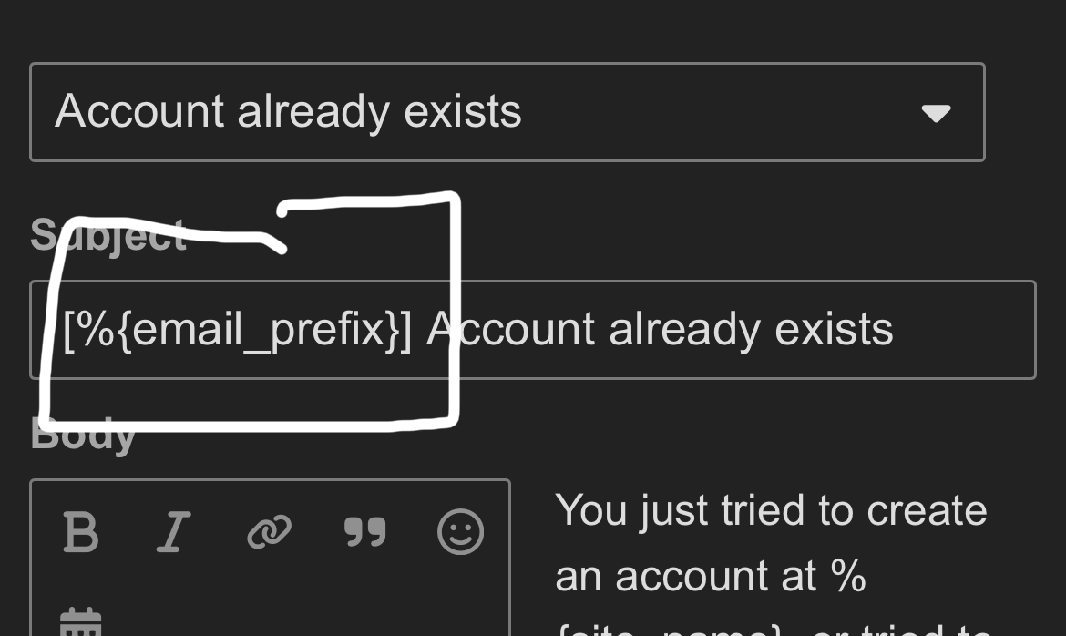 アカウントが既に存在します。(AIによるキャプション)